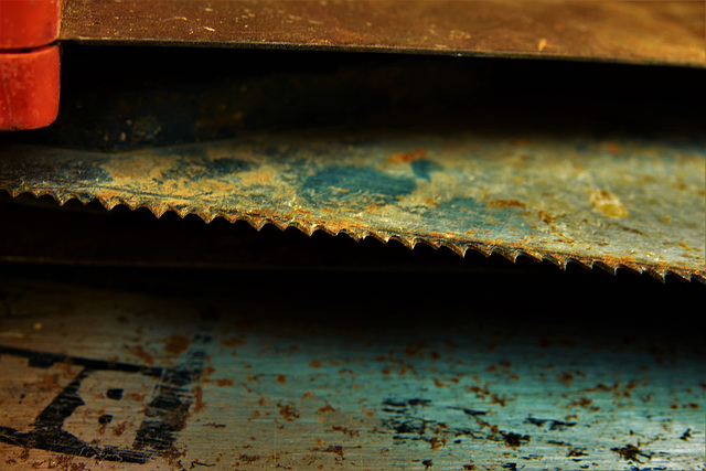 I saw a saw...a saw...a saw...a saw