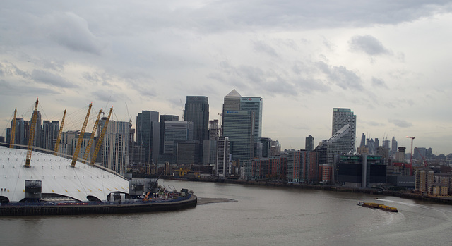London Emirates Air Line Thames view (#0063)