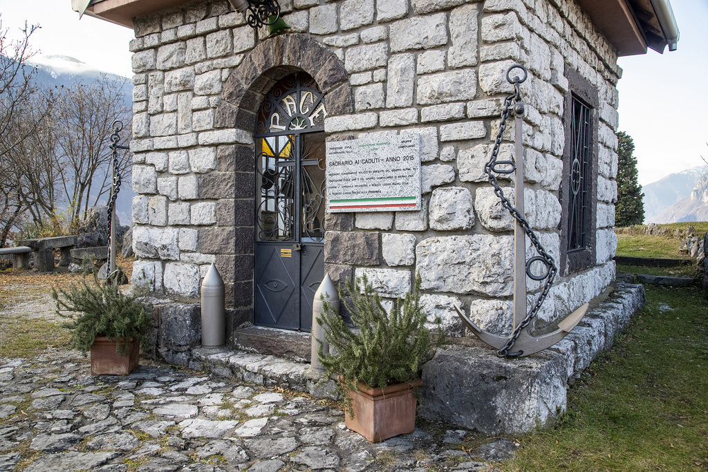 Statua del Cristo Re Bienno, Brescia - Italia