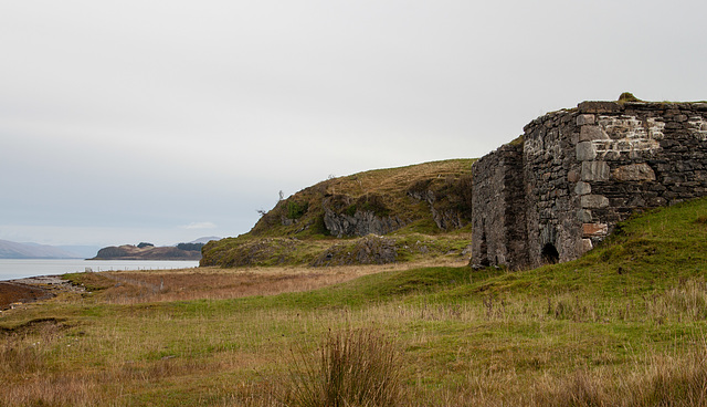 Old lime Kilns at Port Ramsay