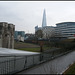 junk buildings around the tower