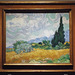 Wheatfield with Cypresses by Van Gogh in the Metropolitan Museum of Art, July 2023