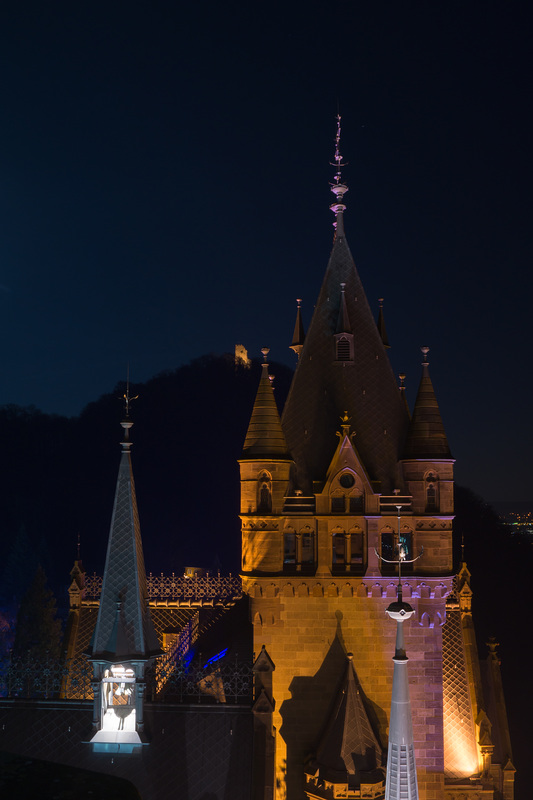 Schloss Drachenburg - Schlossleuchten 2015 DSC09027