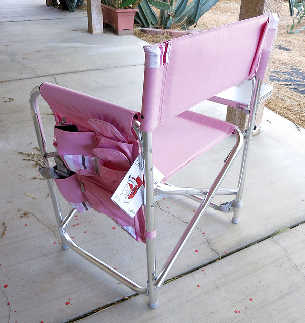 Pink Camp Chair (1783)