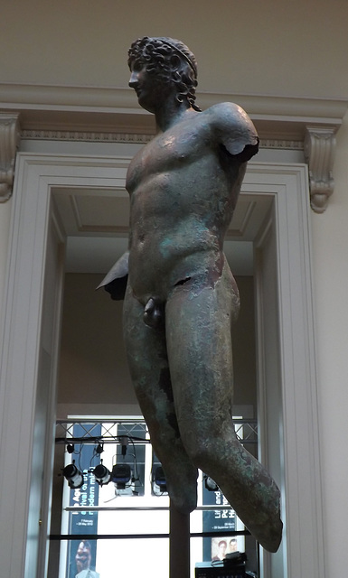 Bronze Statue of a Young Man in the British Museum, April 2013