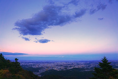 Evening on Mt Takao