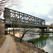 Brücke der Emschertalbahn über dem Rhein-Herne-Kanal (Gelsenkirchen-Schalke) / 11.03.2018