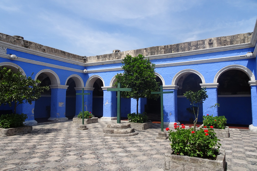 Cloisters At The Monasterio De Santa Catalina