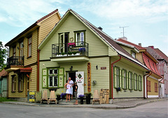 Holzhäuser in Pärnu