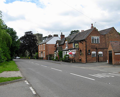 Sheepy Magna, Church of All Saints and the Black Horse