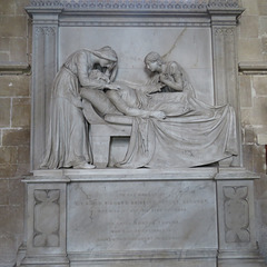edington church wilts c19 tomb sir simon taylor +1815 by chantrey 1817-20 (2)