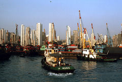 Hafenfeeling in Kowloon 1981
