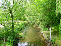 The river Sence seen from Mill Lane, Sheepy Magna