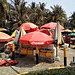 Parasols coca-cola