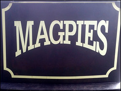 Magpies narrowboat