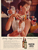 Martini & Rossi Vermouth Ad, c1960