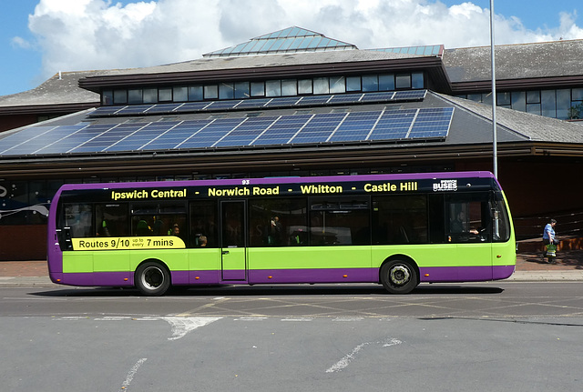Ipswich Buses 93 (YJ12 GWK) - 21 Jun 2019 (P1020667) Ipswich Buses 93 (YJ12 GWK) - 21 Jun 2019 (P1020667)