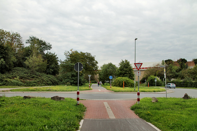 Radweg "Grüner Pfad" (Duisburg-Neumühl) / 6.09.2020