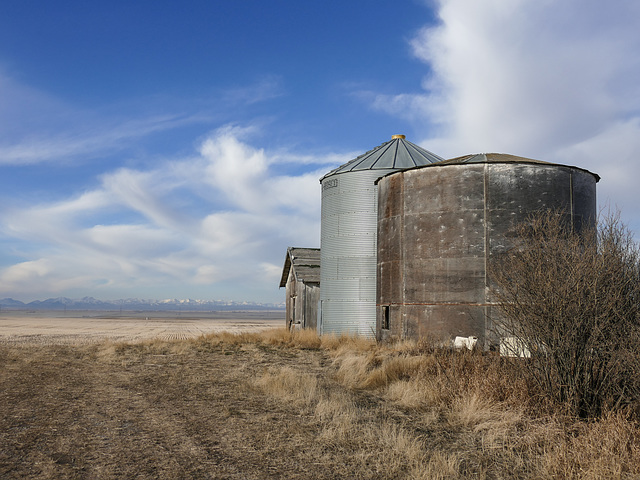 Looking across the prairie