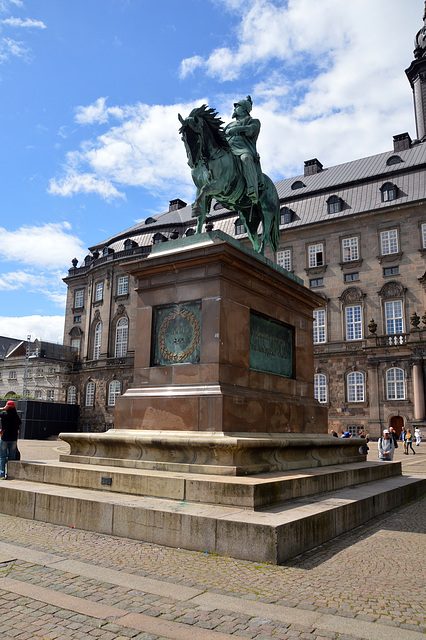 Reiterdenkmal von Friedrich VII. Karl Christian in Kopenhagen