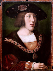 IMG 1117A Barend van Orley. 1488-1551. Bruxelles.  Portrait de Charles Quint. Portrait of Charles V  vers 1516.  Brou.  Musée du Monastère Royal