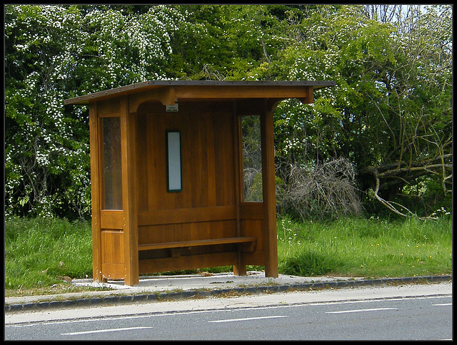 North Aston bus shelter