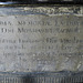 turvey church, beds  (8)c17 tomb of 3rd lord mordaunt +1601, tomb chest with pall and heraldry