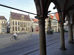 Marktplatz von den Alten Rathaus-Arkaden