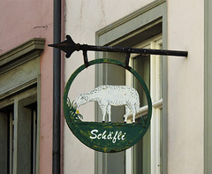 Ein Schäfli in Schaffhausen