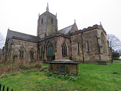 wirksworth church, derbs; late c13 with much c19 alteration