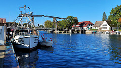 Hafen und Klappbrücke Wieck