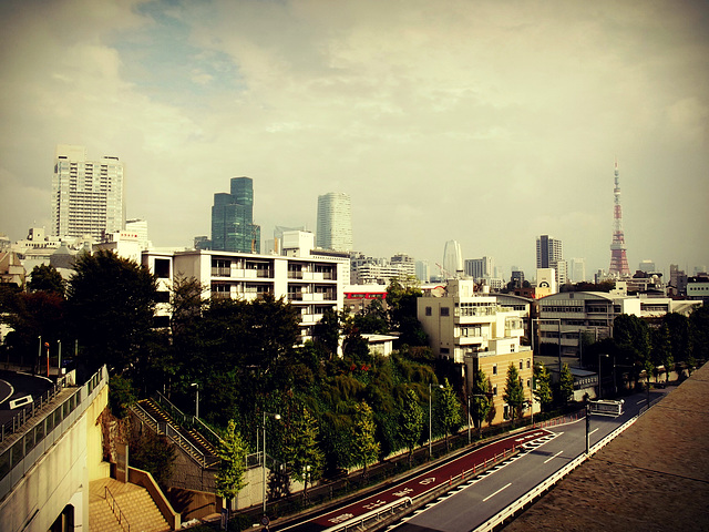 View from Rappongi Hills, Tokyo