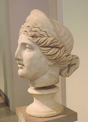 Bust of Juno in the Naples Archaeological Museum, July 2012