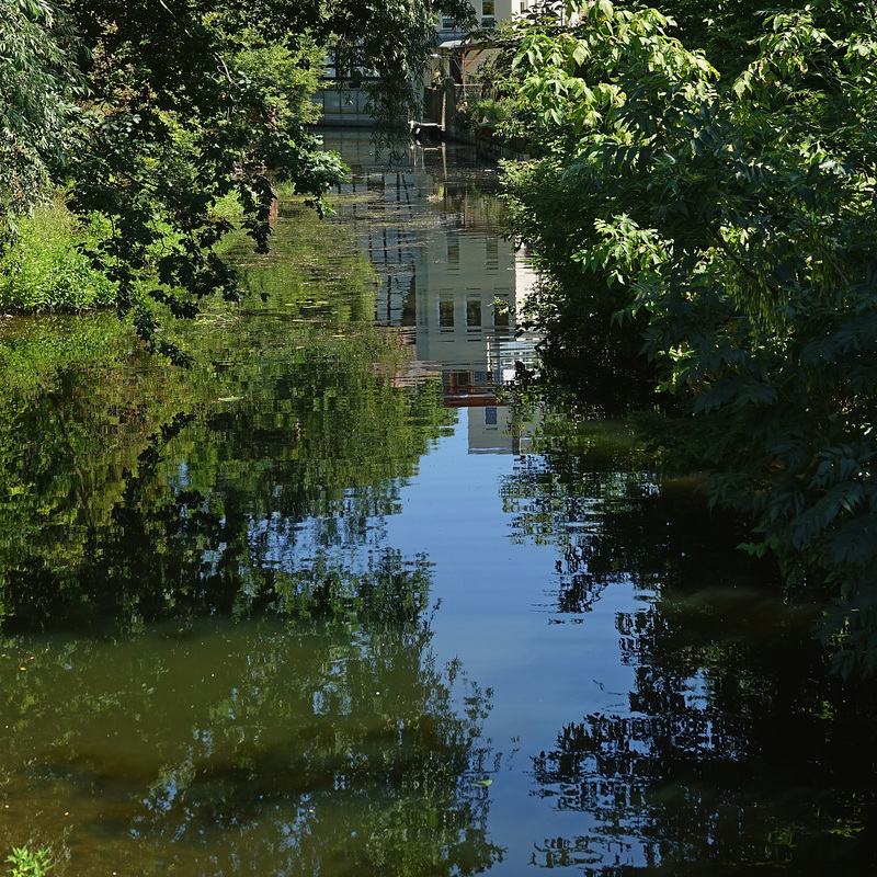 Auf der Kanalfahrt