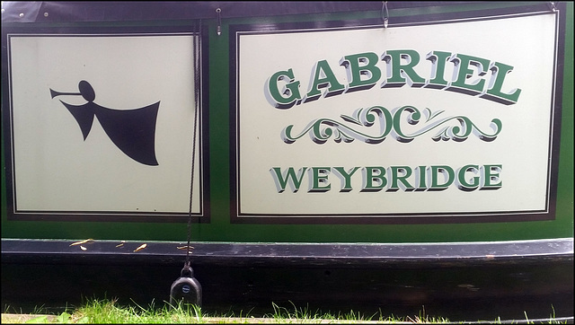 Gabriel narrowboat