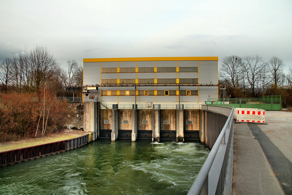 Pumpwerk der Schleuse Gelsenkirchen / 11.03.2018