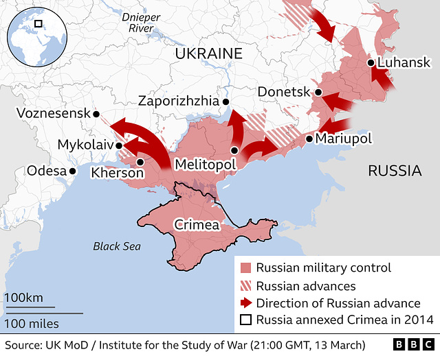 UKR - south , 13th March 2022