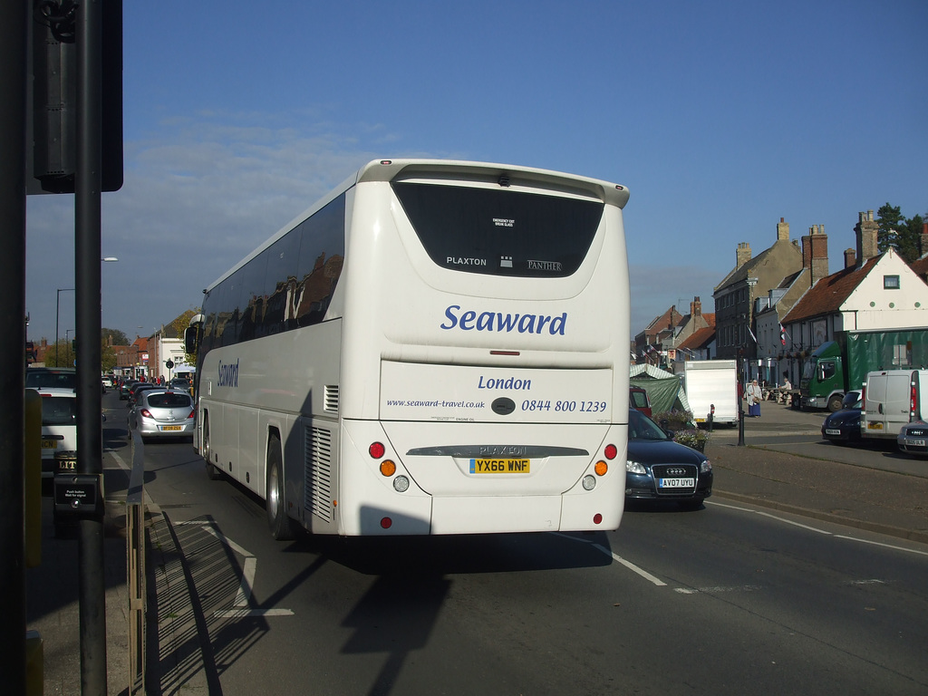 DSCF5174 Seaward Travel YX66 WNF in Swaffham - 20 Oct 2018