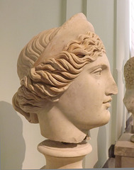 Bust of Juno in the Naples Archaeological Museum, July 2012