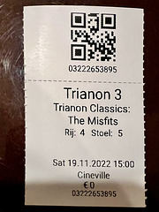 Ticket for The Misfits