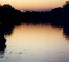 Sunset on Thames