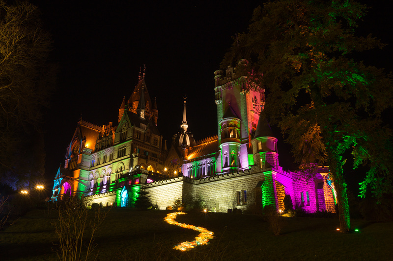 Schloss Drachenburg - Schlossleuchten 2015 DSC09002