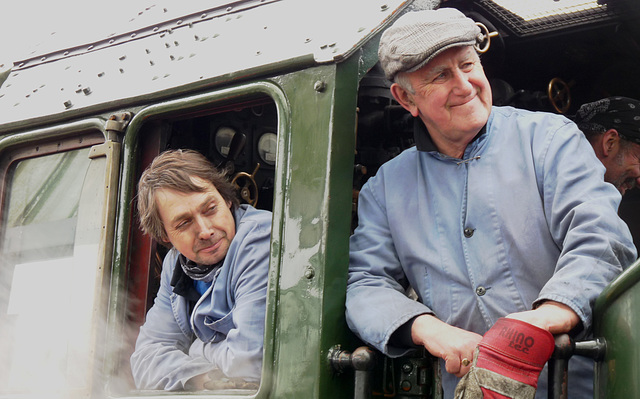 Crew of 'Duchess of Sutherland' at Carlisle