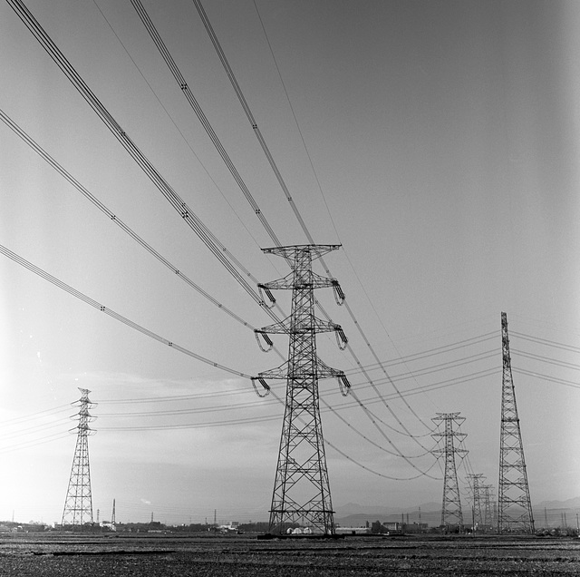 Electricity towers