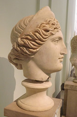 Bust of Juno in the Naples Archaeological Museum, July 2012