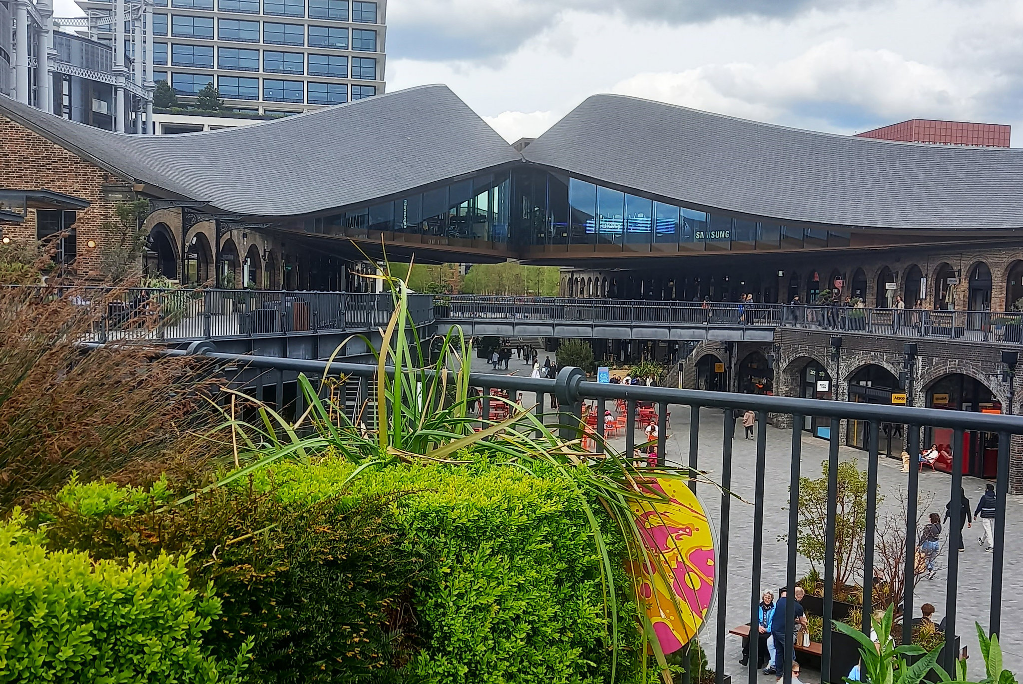 Coal Drops Yard - Many benches there!