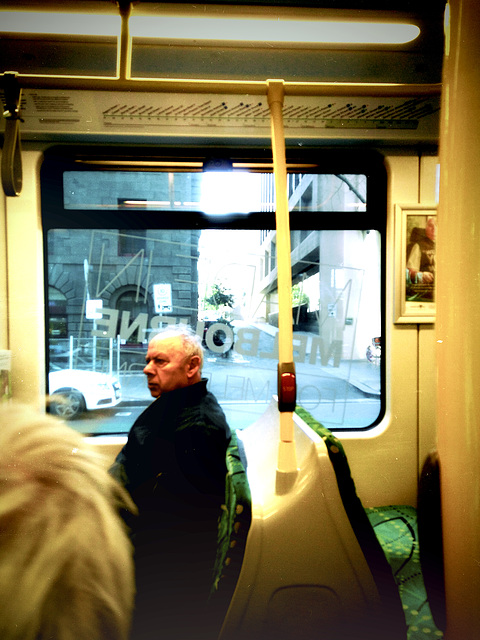 Bourke Street tram