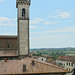 Church tower at Vinci, Tuscany