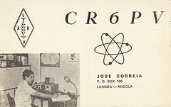 QSL CR6PV (1972) front