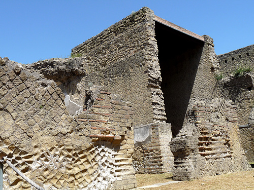 Herculaneum- Part of the Gymasium at the Palestra Complex